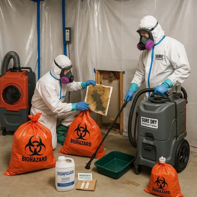 Contaminated Water Handling Protocols process in Erick, OK