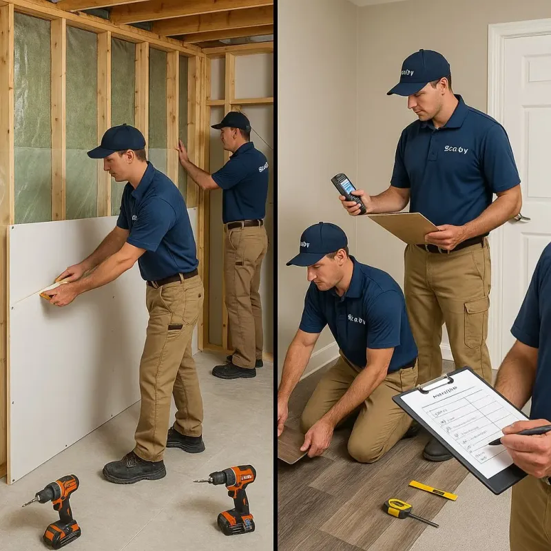 Repairs and Reconstruction process in Erick, OK